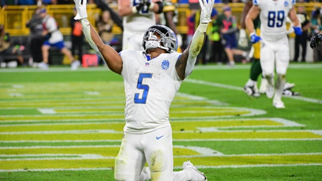 Detroit Lions running back David Montgomery